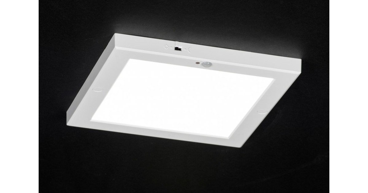 Lumidora Plafondlamp 72744 - Ingebouwd LED - 18.0 Watt - 1400 Lumen - 2700 Kelvin - Wit - Kunststof - Met Sensor