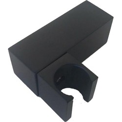 Kantelbare handdouche houder Cuadro metaal vierkant mat zwart