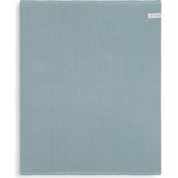 Knit Factory Gebreide Badmat - Douchemat Morres - Stone Green - 60x50 cm - Katoen