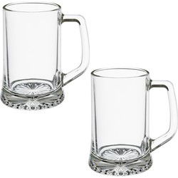 Secret de Gourmet Bierglazen - 8x stuks - bierpullen - 320 ml - Bierglazen