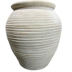 PTMD Bloempot Bain - 53x53x60 cm - Terracotta - Beige