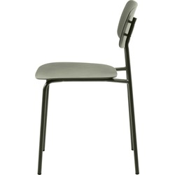Eetkamerstoel Groen - Zithoogte 46cm - Kirkland - Set van 4