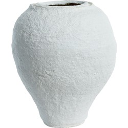 Bloempot Timerga - Wit - Ø45cm