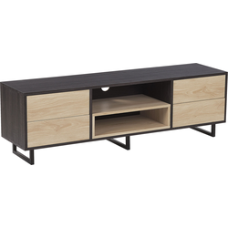 Beliani MAINE - TV-kast-Lichte houtkleur-MDF