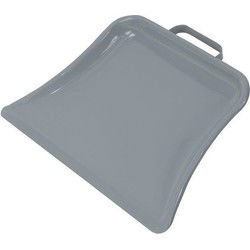 Stofblik - metaal - 22,5 x 32 cm - met beugelgreep - Stoffer en blik