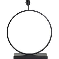 Light & Living - tafellamp - Liva - zwart - metaal - losse armatuur - E27 - 8197112