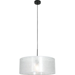 Steinhauer hanglamp Sparkled light - zwart - metaal - 50 cm - E27 fitting - 8153ZW