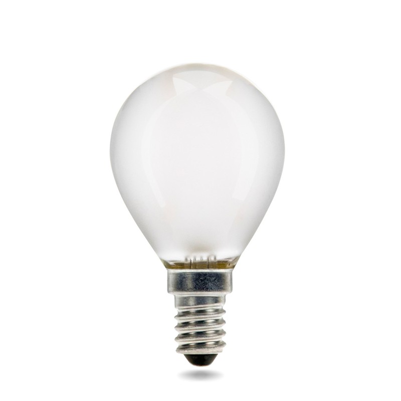Groenovatie E14 LED Filament Kogellamp 2W Extra Warm Wit Dimbaar Mat - 
