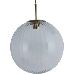 Light and Living hanglamp  - goud - glas - 2957327