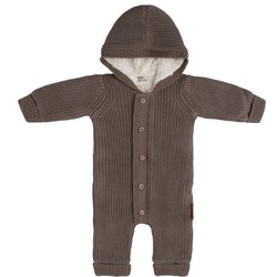 Baby's Only Overall teddy Soul - Mokka - 80 - 100% ecologisch katoen