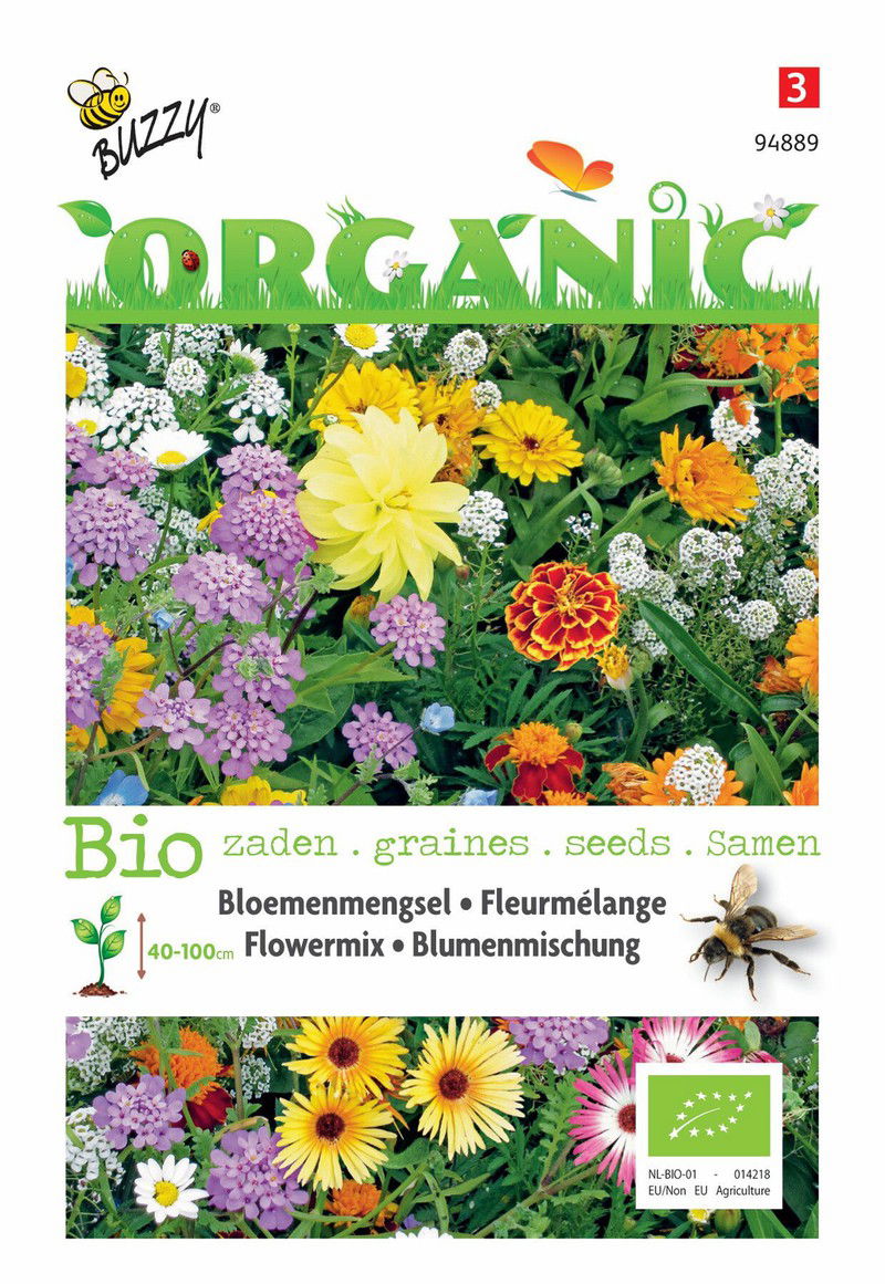 5 stuks - Organic Tubinger mixed Bees (Skal 14725) Tuinplus - 
