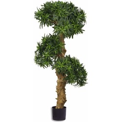 Kunstplant Podocarpus Bonsai 110 cm