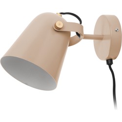 Leitmotiv - Wandlamp Steady - Zandbruin