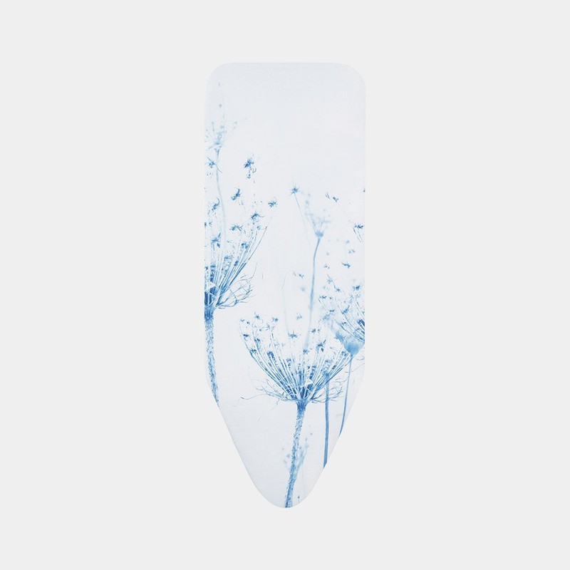 Strijkplankhoes C, 124x45 cm, 8 mm foam - Cotton Flower - 