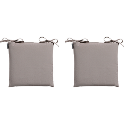 Madison Toscane Zitkussen - Outdoor - Panama Taupe - 46x46 - Bruin - 2 Stuks