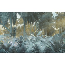 Sanders & Sanders fotobehang jungle grijs en beige - 400 x 250 cm - 612340