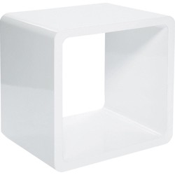 Kare Lounge Cube MDF White