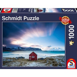 Schmidt Schmidt Hutje aan de Atlantische Kust, 1000 stukjes - Puzzel - 12+