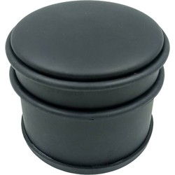 Svenska Living Deurstopper - zwart-mat - 10 x 8 cm - 1,1 kg - Deurstoppers