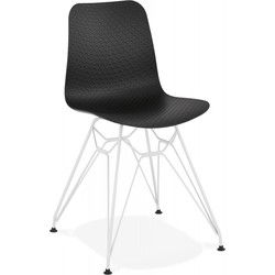 GAUDY moderne stoel 49x47x78 cm Zwart