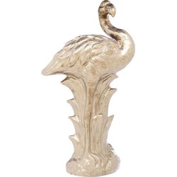 Kare Decofiguur Flamingo Front Gold