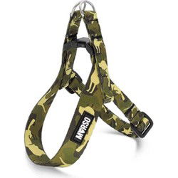 MORSO MINI HONDENTUIG VERSTELBAAR GERECYCLED FULL METAL DOG BRUIN 32-41X2,5 CM
