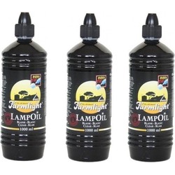 Farmlight lampenolie blank 1 liter + aansteker - Lampolie