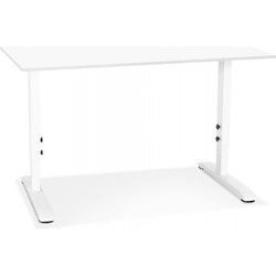 OSMOSE in hoogte verstelbaar bureau 140x80x67(86) cm Wit