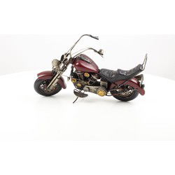 EEN BLIKKEN MODEL VAN EEN MOTORFIETS