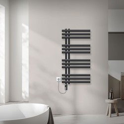 Design badkamer radiator Ijzer EM 500x1000 mm antraciet LuxeBath
