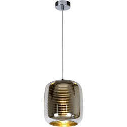 Pendulo hanglamp diameter 20 cm 1xE27 chroom
