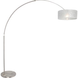 Steinhauer vloerlamp Sparkled light - staal - metaal - 9680ST