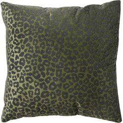 Dutch Decor SURI - Kussenhoes met dierenprint 45x45 cm Chive - groen - Dutch Decor