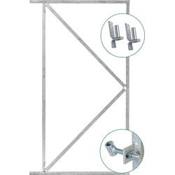 IJzeren deurframe 80x100 cm Tuindeco