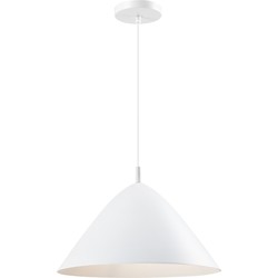 QUVIO Hanglamp rond wit - QUV5138L-WHITE