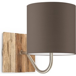 wandlamp drift bling Ø 16 cm - taupe