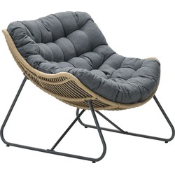 Garden Impressions Carmen relax fauteuil - mystic grey