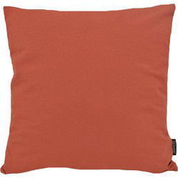 Florea Uni Roodbruin | 45 x 45 cm | Kussenhoes | Katoen