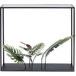 Kare Sidetable Palms Black