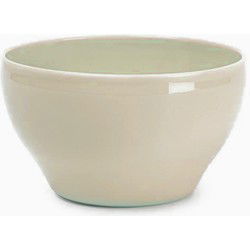 PlasticForte Kommetjes/schaaltjes - Dessert/ontbijt - Kunststof - D14 cm - Beige - 820 ML - Kommetjes
