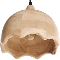 Beliani GOMATI - Hanglamp-Bruin-Mangohout