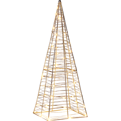 Beliani PUKSALA - Kerstverlichting-Zilver-IJzer