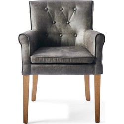 Riviera Maison La Scala Dining Armchair, pellini, espresso