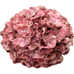 Kunst hortensia tak oudroze 92 cm