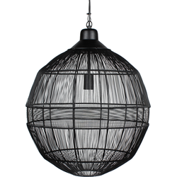 WOOOD Exclusive Enes Hanglamp - Metaal - Zwart - 33x14x14