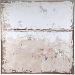 PTMD Verf Asante - 102x4x102 cm - Paint - Naturel