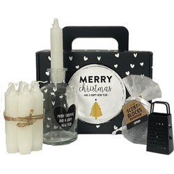 Soap en gifts - Gift case "Candles" Merry christmas and a happy new year