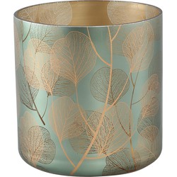 PTMD Iffy Gold glass stormlight eucalyptus leafs round