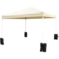 4goodz 4 stuks Partytent Verzwaring gewichten - Vulbare Zandzakken