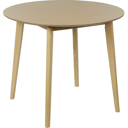 Beliani SANDY - Eettafel-Lichte houtkleur-MDF